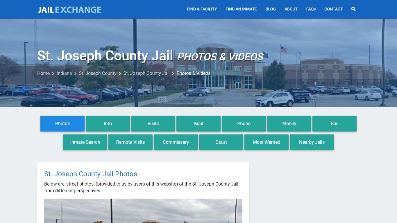 Photos & Videos - St. Joseph County Jail, IN - Jail Exchange